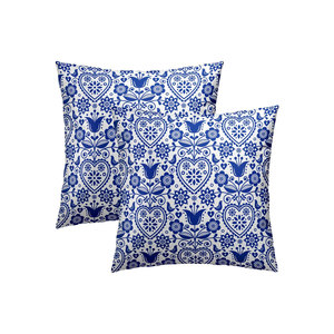 Housse de coussin brodée de style moderne en pur coton de textile de maison de conception personnalisée de qualité supérieure - Product Image 2