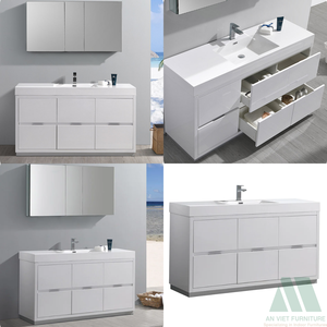 Gabinetes modernos de madera listos para montar para muebles del hogar para dormitorio, cocina, sala de estar, aparadores de madera y Metal al por mayor - Product Image 2