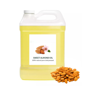 Aceite de almendra puro orgánico para el cabello Piel refinada al por mayor Embalado en botella de plástico o tambor - Product Image 1