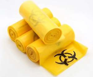 Bolsa de basura médica desechable resistente a altas temperaturas - Product Image 1