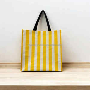 Bolsa de compras tejida RPET reciclada con logotipo personalizado respetuosa con el medio ambiente para uso diario en tiendas de comestibles minoristas y ferias comerciales - Product Image 4
