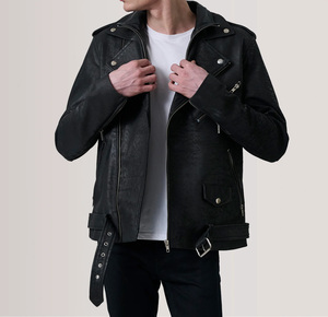 Chaqueta de Cuero Bomber Vintage Unisex de Alta Calidad con Colores Personalizados, Cuello Alto e Impermeable para Invierno - Product Image 1