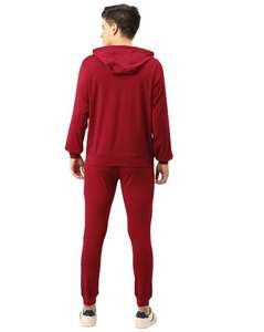 Survêtement de Jogging en tissu de laine à capuche de haute qualité, survêtement à capuche personnalisé, ensemble - Product Image 2