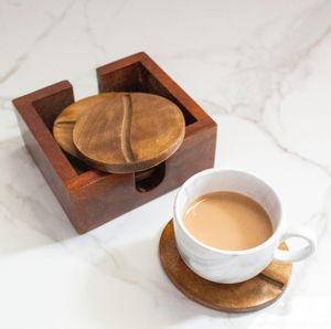 Comptoir caboteur boisson en bois caboteur de thé maison cuisine bureau table à manger tasses à thé tasses à café canettes de bière bar verres à eau - Product Image 4