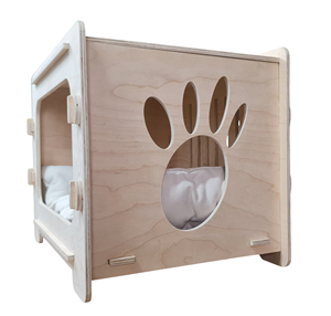 Casa para Gatos de Madera XWOOD, Grande, Desmontable, con Balcón, Escondite, Torre de Juegos Interior, Estructura Desmontable para Gatos CH12 - Product Image 1