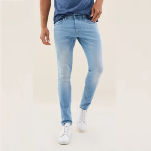 Streetwear de haute qualité personnalisé Jeans vintage délavés de haute qualité Baggy droit pour homme - Product Image 4