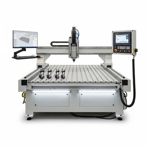เครื่องเราเตอร์ CNC ความแม่นยำสูงสำหรับตัดและแกะสลักไม้ MDF ไม้อัด อะคริลิก ให้ขอบเรียบเนียน ใช้งานในอุตสาหกรรม - Product Image 4