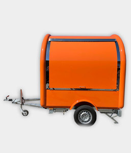 Achetez de nouveaux camions de restauration mobiles 2026 à 4 roues en acier inoxydable résistant à la rouille pour les ventes en extérieur - Product Image 4