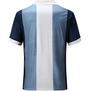 Ensembles d'été pour hommes en gros : Chemises et shorts respirants en polyester/coton, ensemble polo zippé et short, personnalisation OEM - Product Image 3