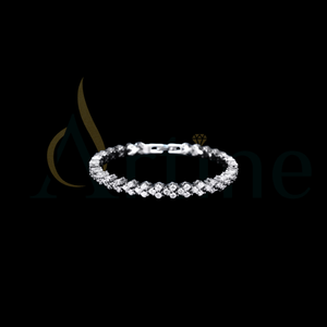 Dainty Adjustable Birthstone Bracelet for Women Custom Minimalist Gift Jewelry - Product Image 1