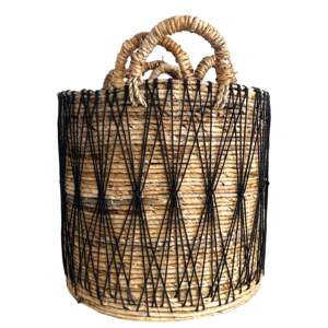 Cesta de Almacenamiento de Macramé Estilo Asiático para Ropa Sucia - Product Image 2