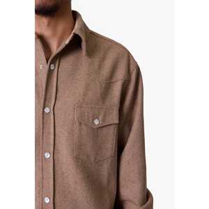 CHEMISE WESTERN WOOL SNAP FRONT Chemise classique essentielle pour homme - Product Image 2