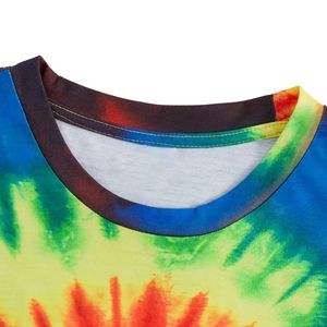 Camiseta Tie Dye de Secado Rápido y Transpirable, Sublimada, para Mujer, Talla Estadounidense, Camisetas para Mujer 2026, Jersey para Mujer, Impresión Personalizada - Product Image 4