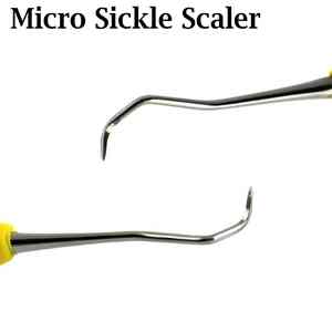 Hexa Care Micro sickle Scaler เครื่องทันตกรรมเคลือบซิลิโคนตามหลักสรีรศาสตร์การรักษาโรคปริทันต์ด้วยตนเองรับประกัน2ปี - Product Image 6
