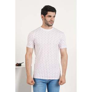 ESKANDAR Classic Crew Neck Summer T-Shirt 100% Cotton Bamboo Fiber 280g Jersey Fabric Fashion Compressed Solid Pattern T-Shirts - Product Image 1