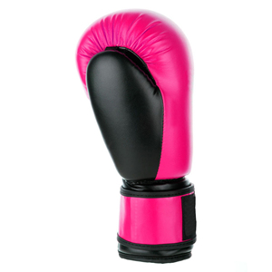 Guantes de Boxeo de 8 Onzas, Bolsa de Piel Transpirable, Color Blanco y Rosa, Tamaño Personalizable, Alta Calidad - Product Image 3