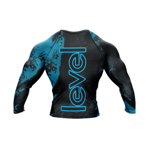 OEM Design compression mma rash guard,oem mma <b>rashguard</b>,custom sublimated printed mens rash guard - Product Image 2