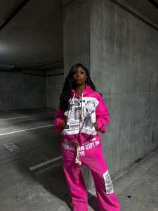 Survêtement personnalisé pour hommes, vêtements de sport, sweat à capuche zippé, ensembles de survêtements pour hommes, survêtement respirant lourd 460GSM pour hommes - Product Image 2