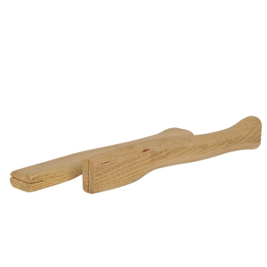 Manche de hache en bois de hêtre 36 cm laqué, manche de rechange pour haches légères, outils de jardin, gravure personnalisée - Product Image 3