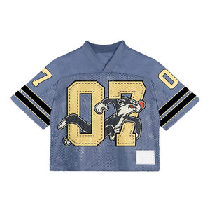 Camiseta de fútbol personalizada de alta calidad, camiseta de fútbol americano, camiseta de poliéster transpirable de secado rápido para jóvenes, Fútbol para todos los tamaños - Product Image 5