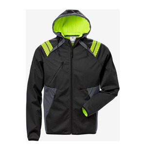 Prix d'usine, prix de gros, OEM ODM, veste softshell pour homme, logo personnalisé, veste softshell coupe-vent à capuche pour l'extérieur - Product Image 4