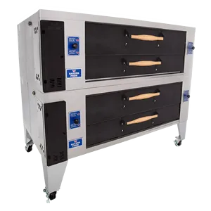 Horno Eléctrico de Doble Cámara para Pizza Bakers Pride Y-802BL-DSP SuperDeck de 66 Pulgadas para Panadería y Restaurante, con Revestimiento de Ladrillo para Pizzas y Nueces de Maíz - Product Image 2
