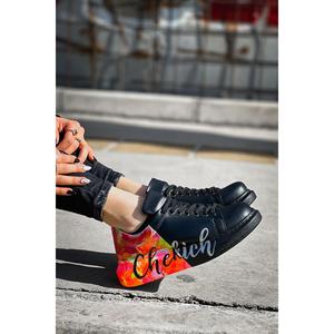 Ramer Ch254 Cst Pittura Chaussures Femme 481 Noir/Jaune Chekıch - Product Image 2