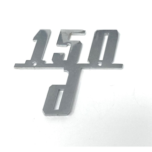 Emblema cromado '150 D' Lambretta D 150 - Product Image 1