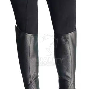 Chaps d'équitation professionnels en cuir respirant haute Performance pour cavaliers Kits et accessoires équestres - Product Image 5