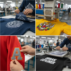 เสื้อฮู้ดซิปแบบมีซับใน แชมเปญฟรอสต์ รุ่นพาวเวอร์เบลนด์ ผ้าฟลีซ 100% ผ้าฝ้าย ระบายอากาศได้ดี ทรงหลวม ใส่ได้ทั้งชายและหญิง เหมาะสำหรับฤดูหนาว ผลิตตามแบบ OEM เสื้อผ้าฤดูหนาว - Product Image 5