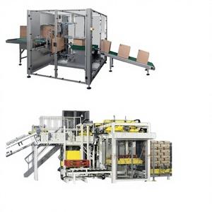 Máquina de embalaje de fin de línea para la industria química, sistema de embalaje de cajas con envoltura retráctil de Turkish Engineering - Product Image 1