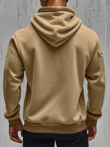 Sweat-shirts à capuche amples et lourds en gros personnalisés, de haute qualité, pour hommes, 100% coton mélangé, pour l'hiver - Product Image 6