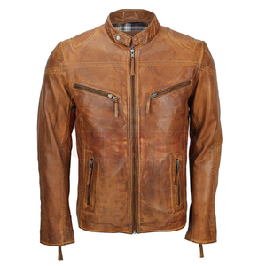 Vestes en cuir pour hommes YASH SPORTS de haute qualité avec un nouveau design, toutes neuves, hiver 2026, respirantes et à séchage rapide - Product Image 4