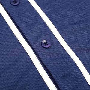 Juventud 100% poliéster Spandex manga corta ropa deportiva béisbol y softbol desgaste sublimación impresión equipo nombre Jersey adulto 2025 - Product Image 6