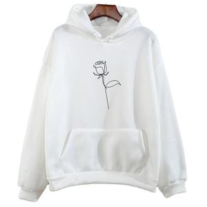 Sudadera con capucha para mujer, de alta calidad, diseño informal de Color sólido, Logo personalizado, 100% algodón, la más vendida, orientada a la exportación - Product Image 6