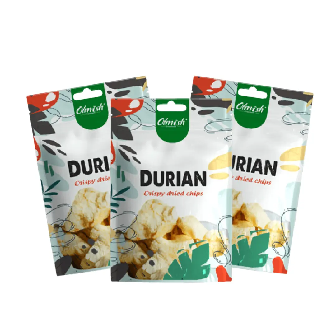 Whosale Gedroogde Durian Chips 100% Durian Natuurlijke Smaak Klaar Om Te Exporteren Uit Vietnam Whosale In Bulk 2023