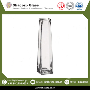 <b>Unique</b> Flower <b>Vase</b> Glass Custom Size And Shape Best Decorative Glass <b>Vase</b> Buy Online At Best Price - Product Image 3