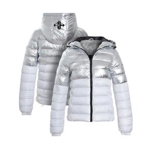 Nueva chaqueta acolchada con cremallera estampada transpirable Nueva chaqueta de invierno con logotipo personalizado más vendida 100% poliéster de ATLANTIC - Product Image 5