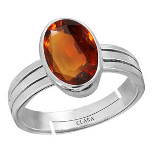 Anillos de Gemas de Hessonita Natural Certificada, Compre Cristales para Accesorios de Moda - Product Image 1