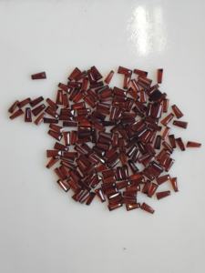 2x2,5x5mm rojo granate cónico Baguette corte piedra preciosa Natural-Marca RED MOUNTAIN para la fabricación de joyas - Product Image 2