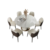 Producto caliente Mesa de comedor de madera con sillas Juego de muebles de comedor para restaurante y comedor Fábrica directa de Indonesia