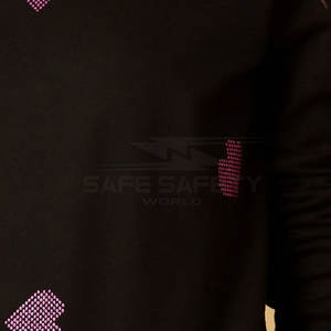 Sweat-shirt ras du cou pour adultes imprimé personnalisé en coton et polyester respirant pour l'automne, l'hiver et les activités de plein air à l'avant - Product Image 6