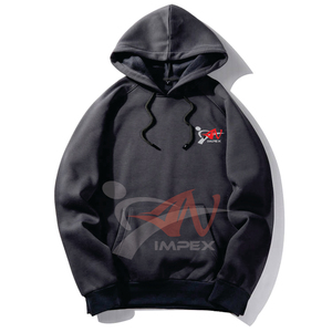 Pull à capuche personnalisé pour hommes de haute qualité avec impression numérique Logo et matériau flexible pour l'hiver - Product Image 2