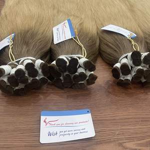 Extensiones de Cabello Liso Virgen Remy Vietnamita 100% al por Mayor Thanh An - Cabello a Granel Teñido de 100g Listo para Enviar - Product Image 3