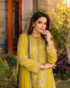 Diseñador nupcial Lehnga Choli para ropa de fiesta bordado pesado multicolor boda Lehenga Choli para mujeres en venta al por mayor 0146 - Product Image 2