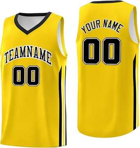 Las mejores camisetas de baloncesto reversibles personalizadas para hombres y niños, ropa deportiva de talla grande para equipos atléticos de rendimiento de malla impresa - Product Image 1