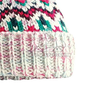 หมวกบีนนี่ถักลายแจ็คการ์ดแบบมีซับในขนแกะ อุ่นสบาย ปรับขนาดได้ มีตัวเลือกปรับแต่งได้ เหมาะสำหรับทุกเพศ ใช้สำหรับการเดินทางในฤดูหนาว - Product Image 6