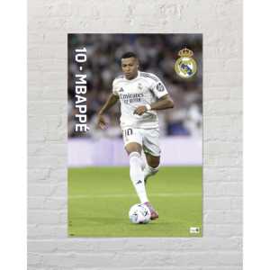 Affiche imprimée numériquement Real Madrid Mbapp - Product Image 1