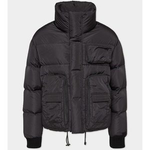 Chaqueta acolchada de invierno con cierre de cremallera completa, opción moderna para uso diario, chaqueta para hombre para uso en temporada fría. - Product Image 4