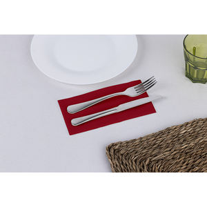 Serviettes pliées rouges 24x40cm 1/6 Point-to-Point 1200 pièces B2B - Product Image 1